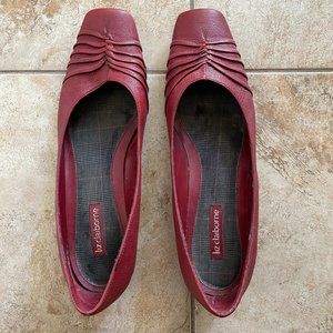 Liz Claiborne red flats